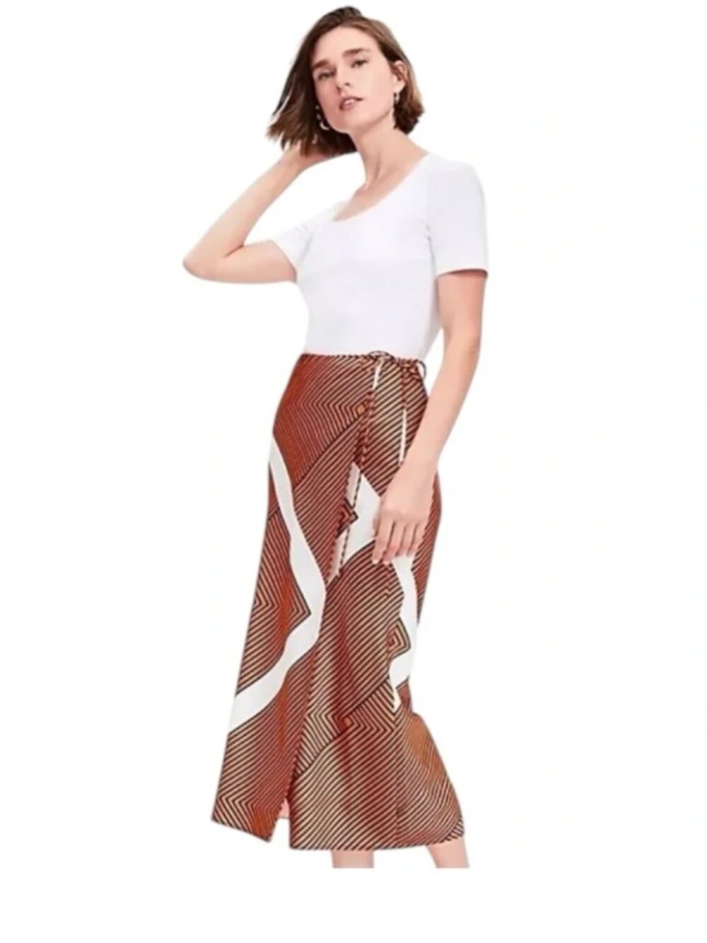 LOFT Wrap Skirt, Size 16